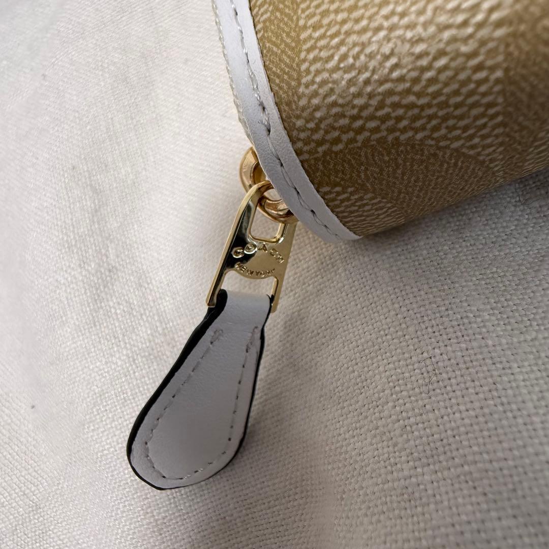 【新品未使用】coach COACH 長財布 白 財布