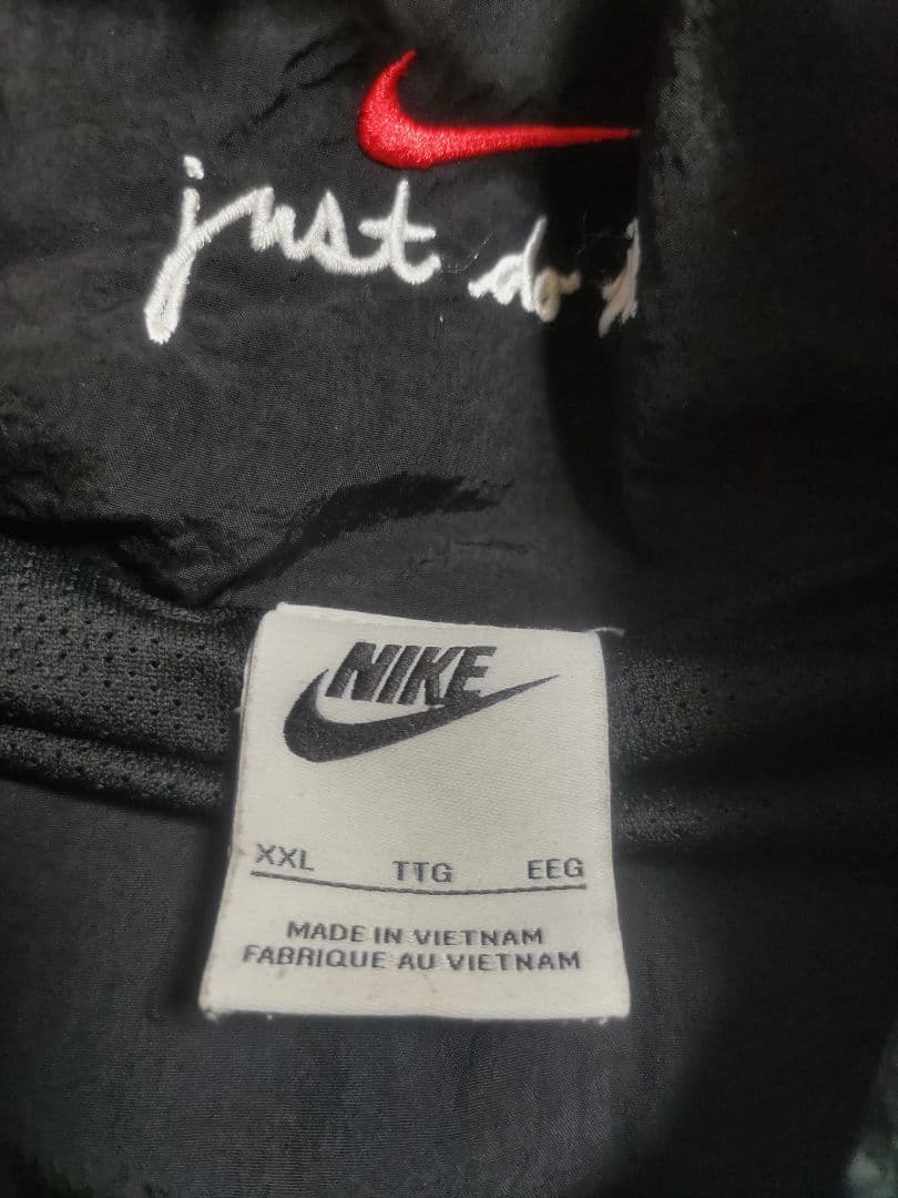 NIKE ナイキ ナイロン アノラック ハーフジップ XXL