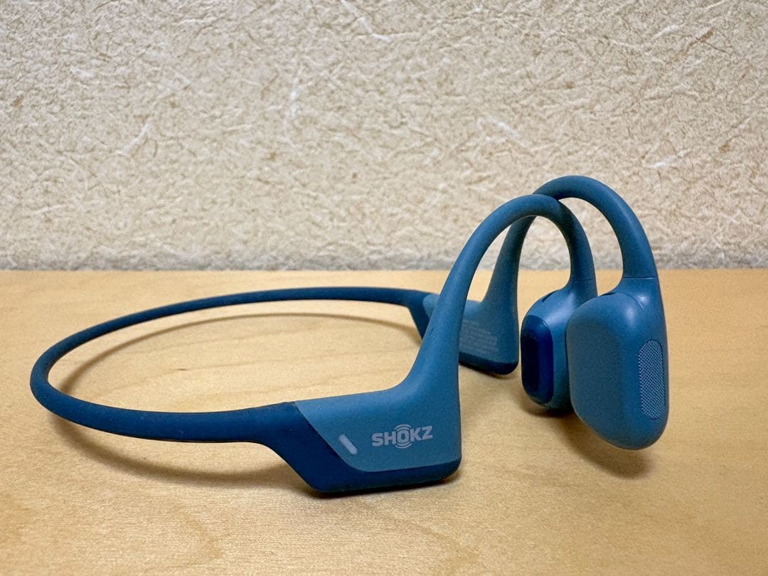 SHOKZ OPENRUN PRO 骨伝導イヤホン ブルー