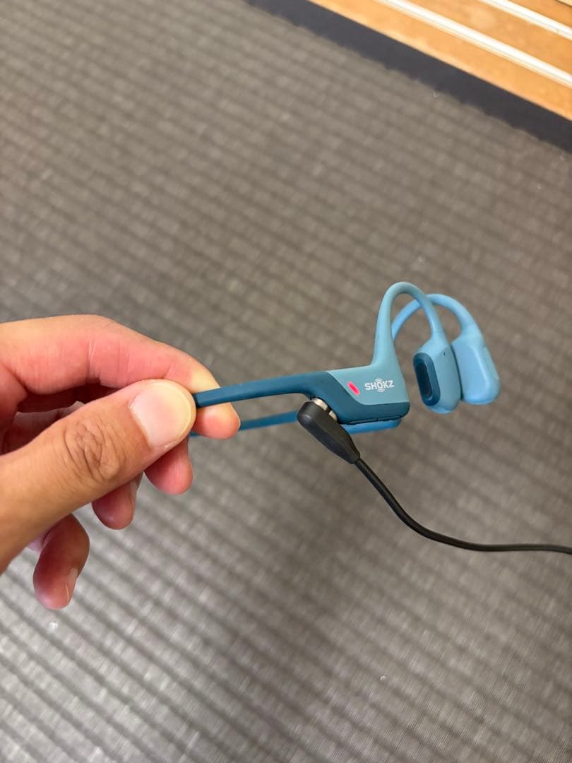 SHOKZ OPENRUN PRO 骨伝導イヤホン ブルー