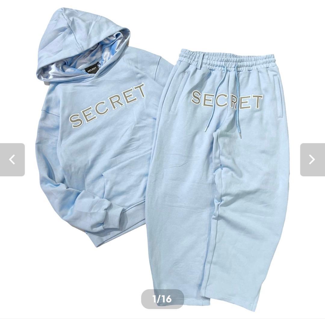 SECRETセットアップ水色