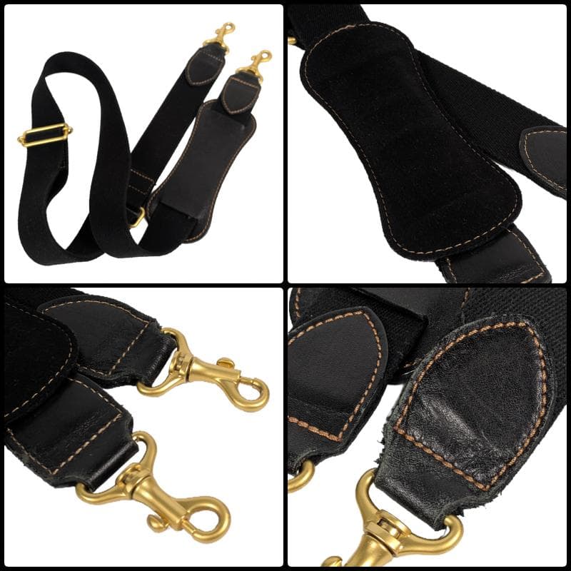 【希少】ダンヒル 2way ボストンバッグ スエード レザー ブラック 大容量