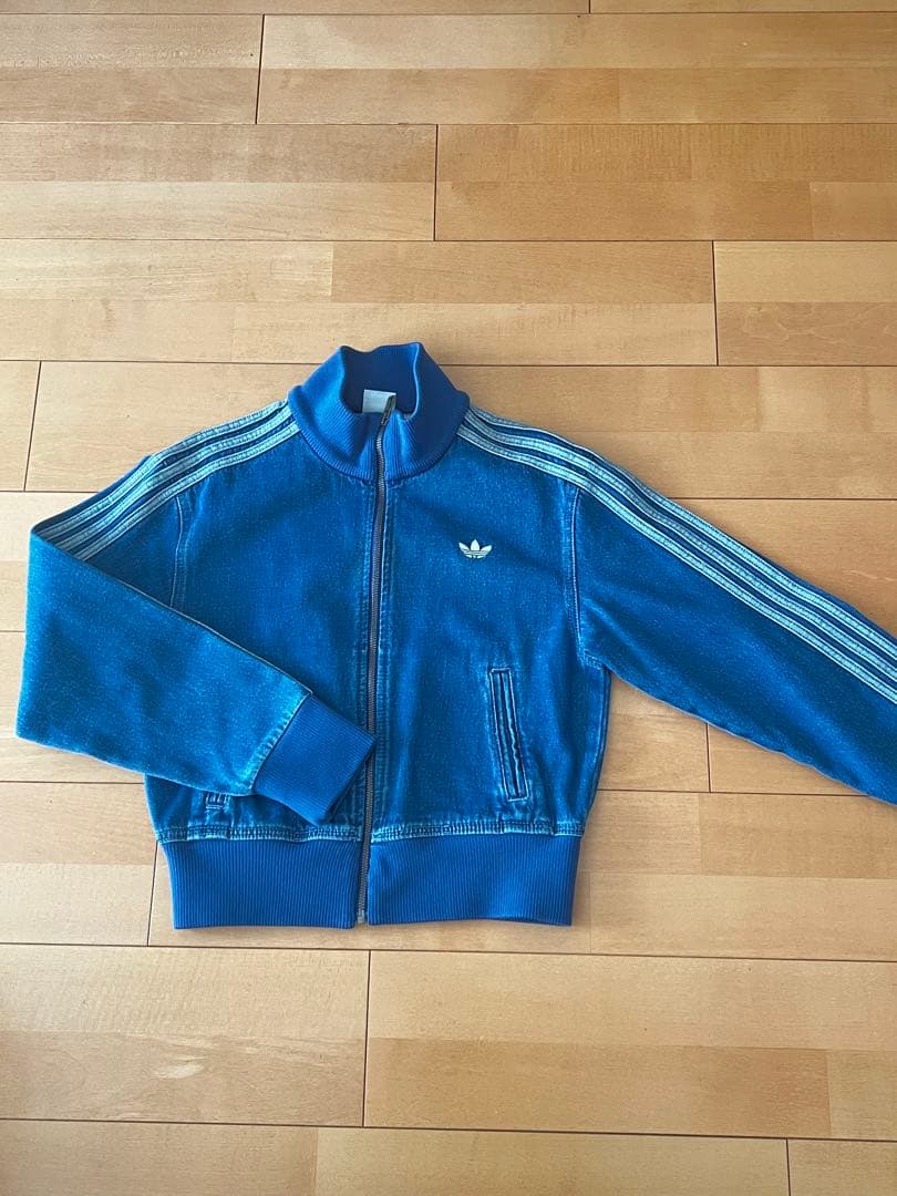 adidas アディダス デニム トラックトップ レディース ジャケット