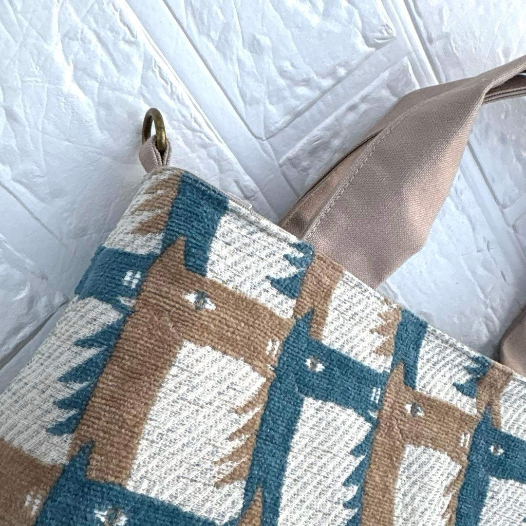 51222A ハンドメイド　ミナペルホネン　トートバッグ