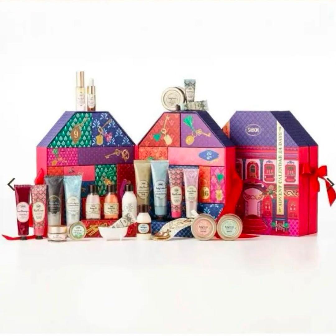 新品未使用　未開封　SABON アドベントカレンダー2024 エコバッグ付き