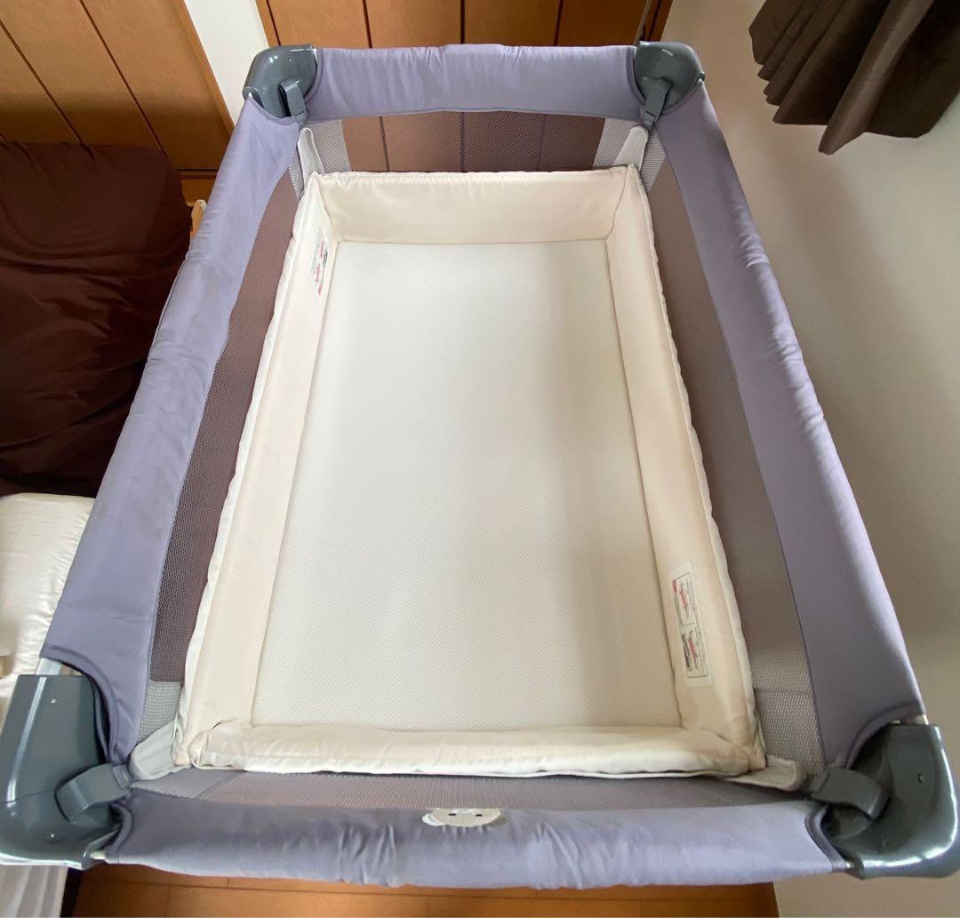 Aprica アップリカ ココネルエアー　折りたたみ式ベビーベッド