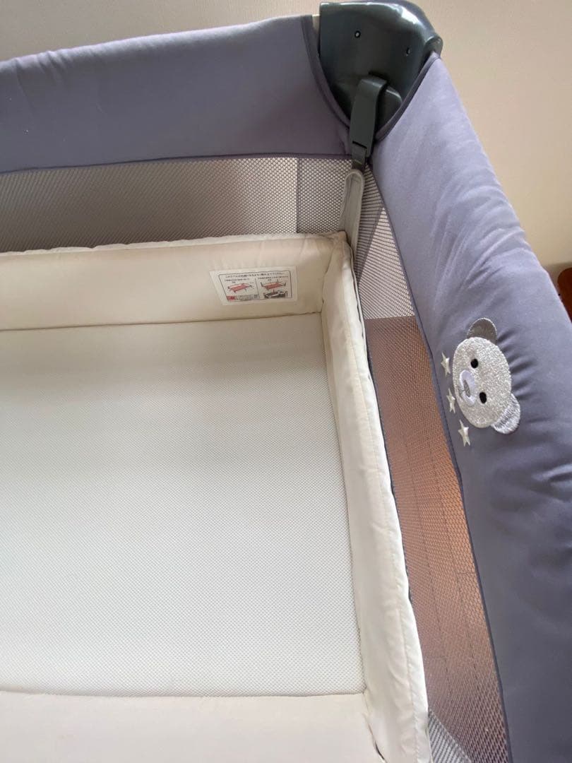 Aprica アップリカ ココネルエアー　折りたたみ式ベビーベッド