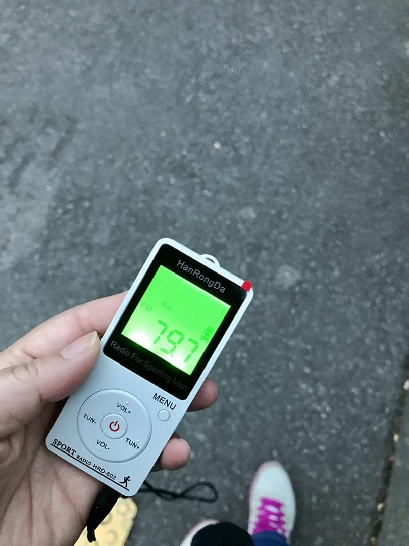 携帯ラジオ 高感度ワイドFM AM 受信 健康管理機能搭載 EDC