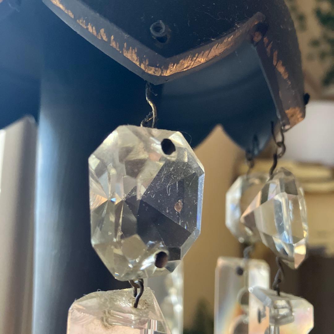 フランスアンティーク　クリスタル　オブジェ　キャッチー