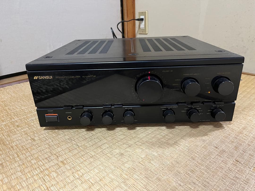 【ジャンク】 SUNSUI サンスイ アンプ au-α607DR