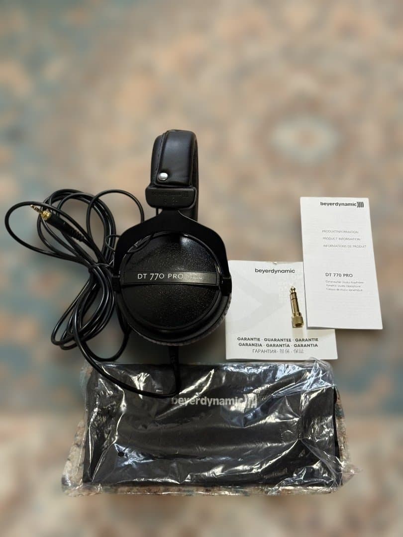 beyerdynamic DT770PRO 80Ω 密閉型モニターヘッドホン
