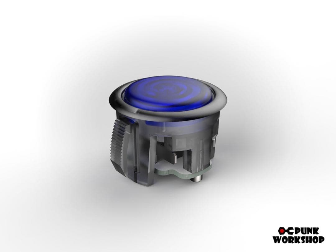 PWS Blaze ゲーミングボタン ブルー 14個セット