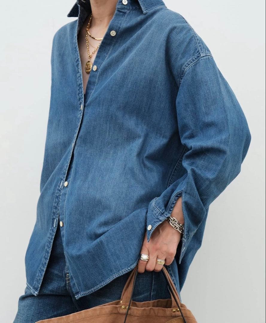 Deuxieme Classe 追加 Lee デニムシャツ
