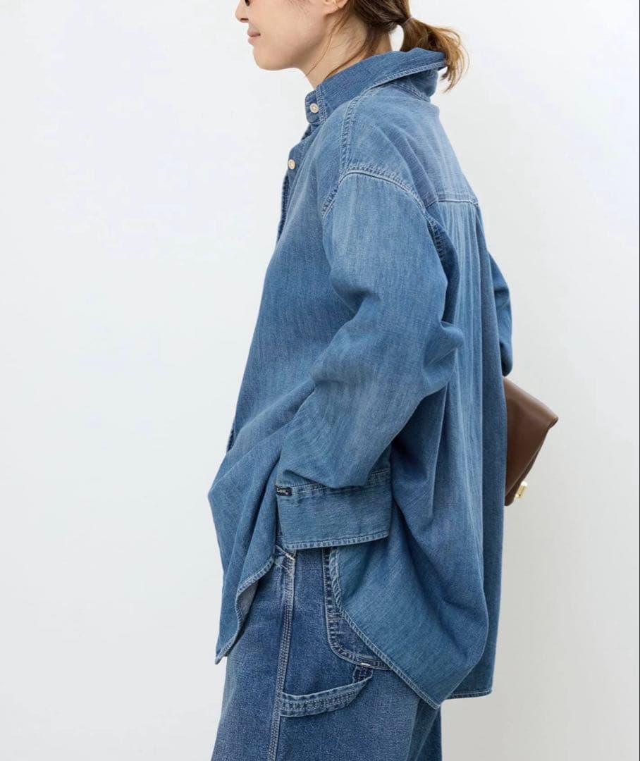 Deuxieme Classe 追加 Lee デニムシャツ