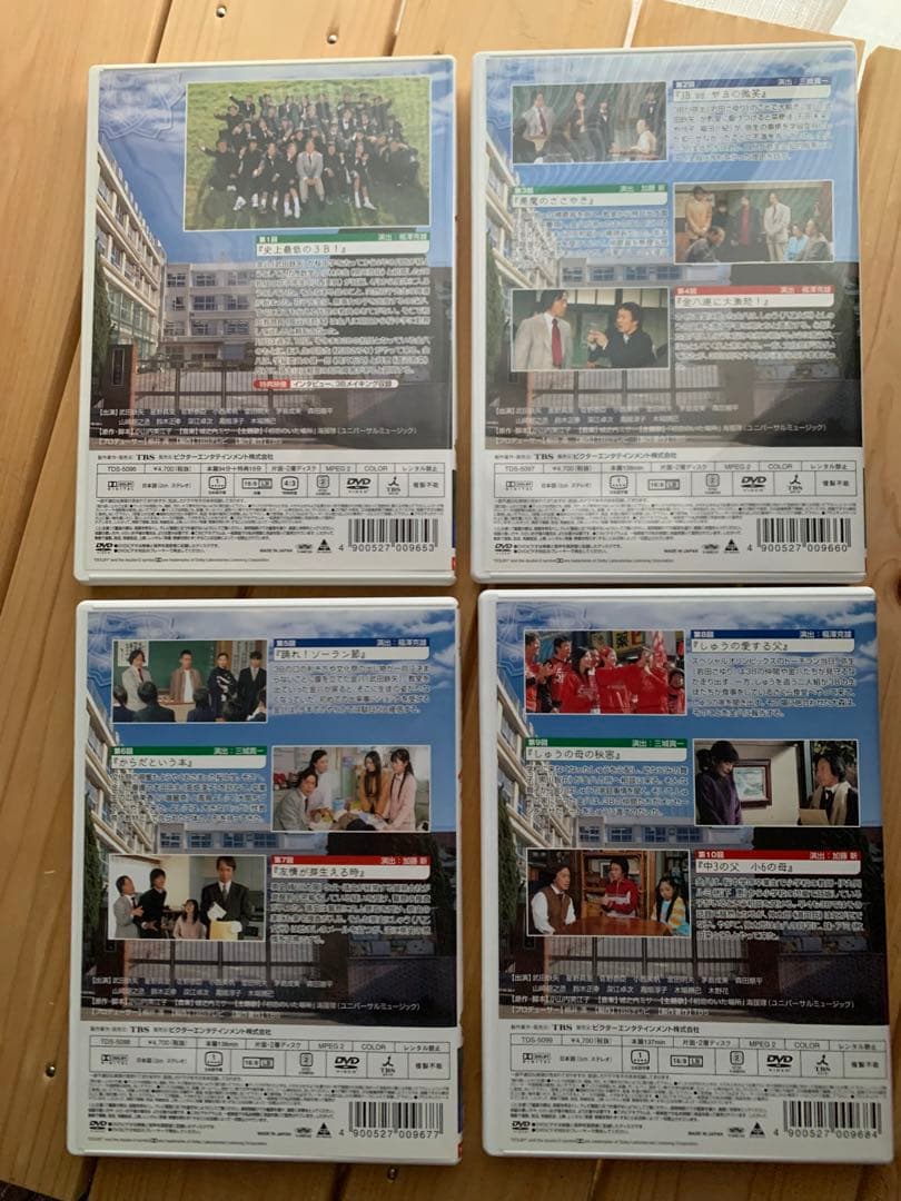 3年B組 金八先生 第7シリーズ DVD-BOX(1)〈4枚組〉