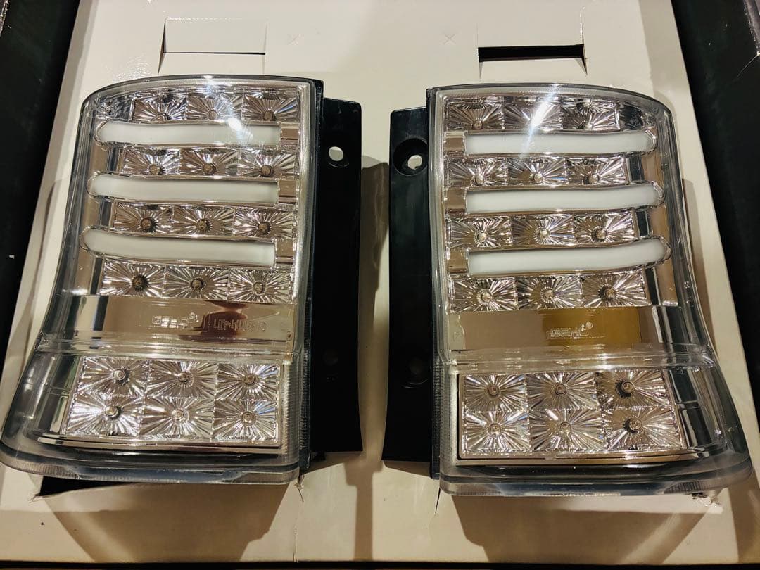 ★車検対応 タントカスタム用 ファイバーフルLEDテール コーキング防水施工済★