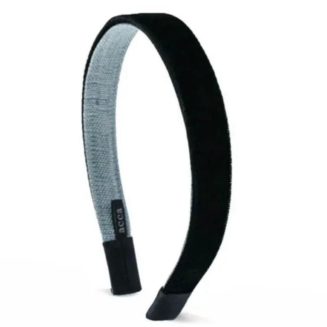 k*n様 ヴェルベット ヘッドバンド　ネイビー