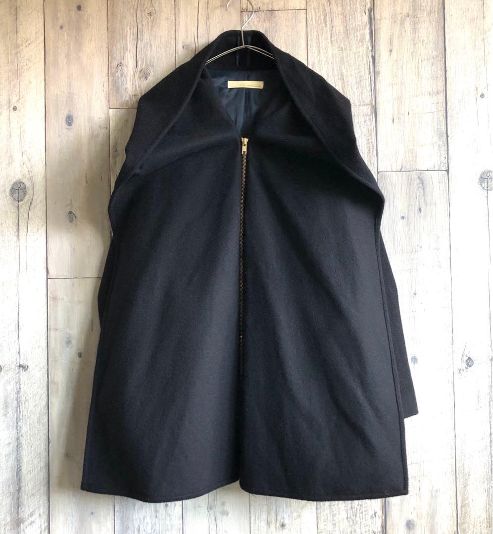 GALLARDAGALANTE ガリャルダガランテ　ウールコート　ショール　変形