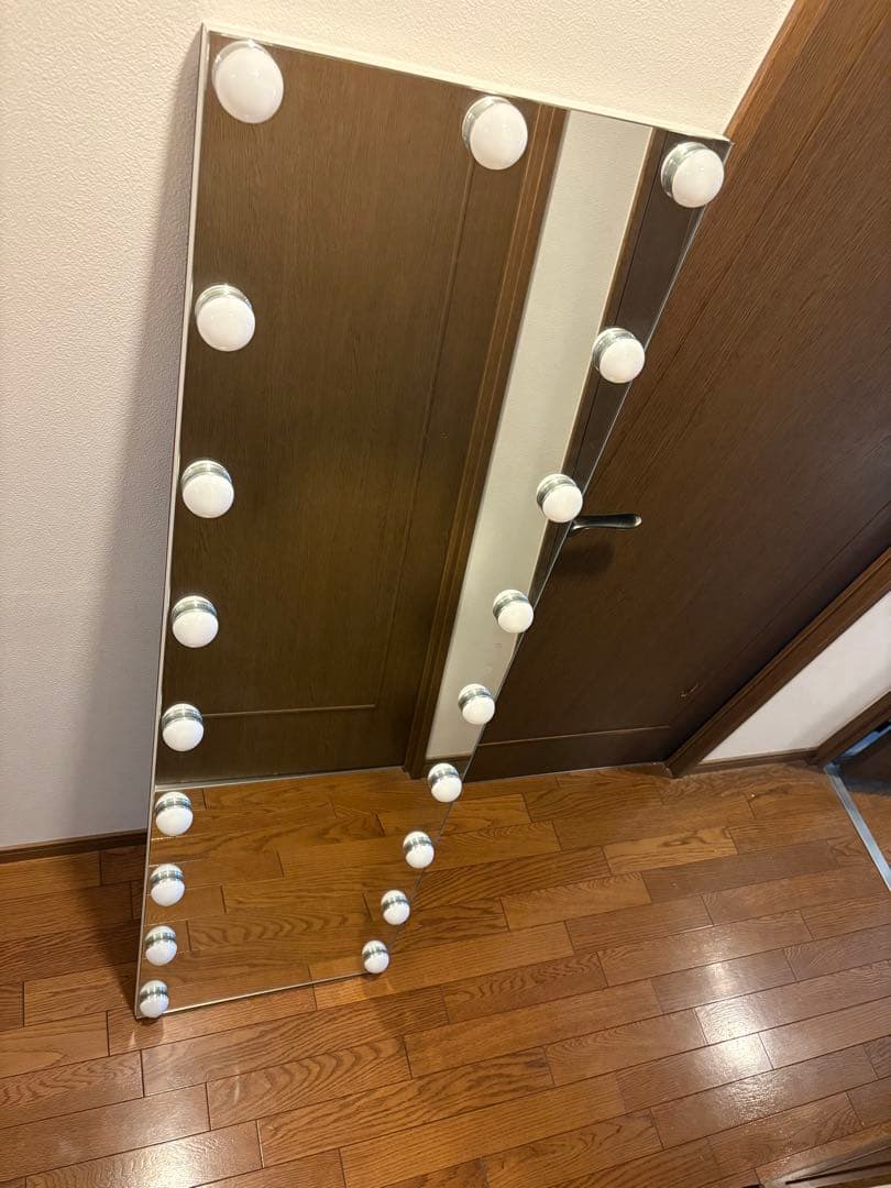 Francfrancフッツェ　ハリウッドスタイルミラー　全身鏡　女優ミラー