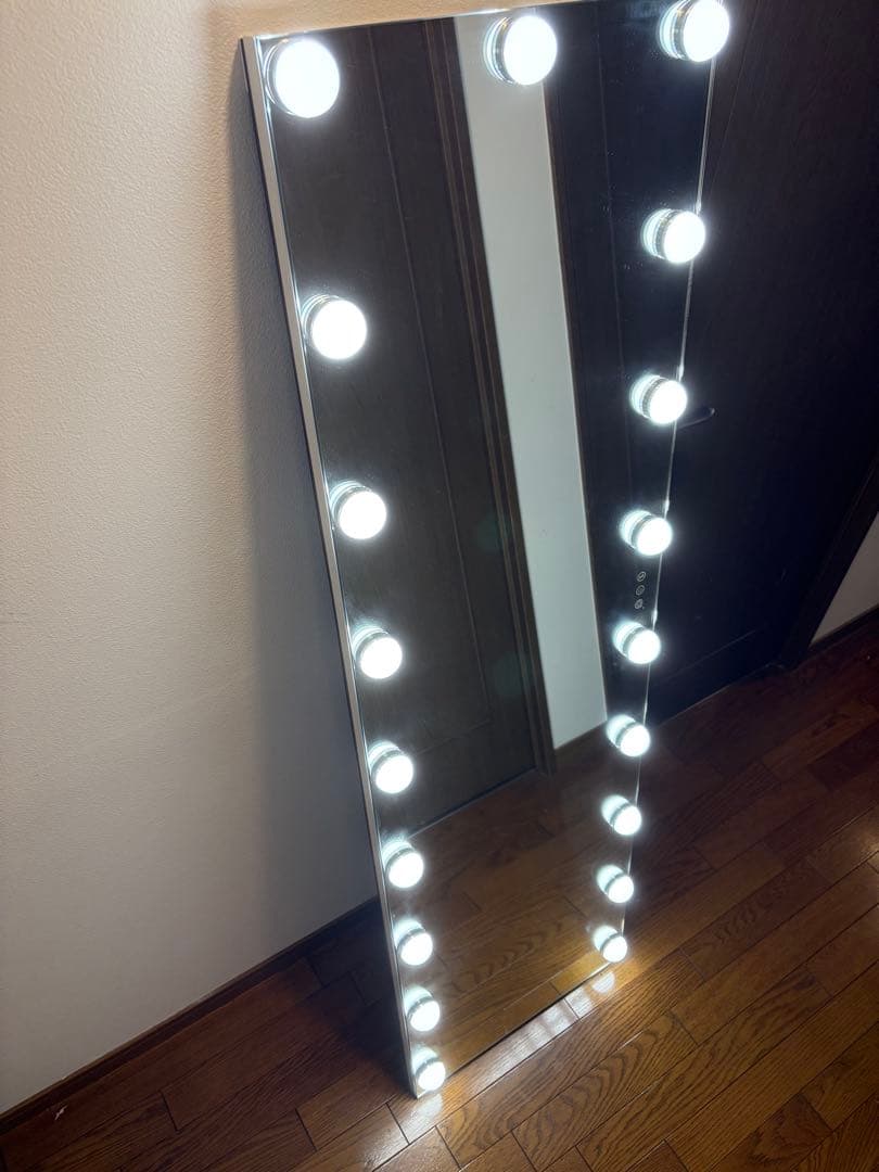 Francfrancフッツェ　ハリウッドスタイルミラー　全身鏡　女優ミラー