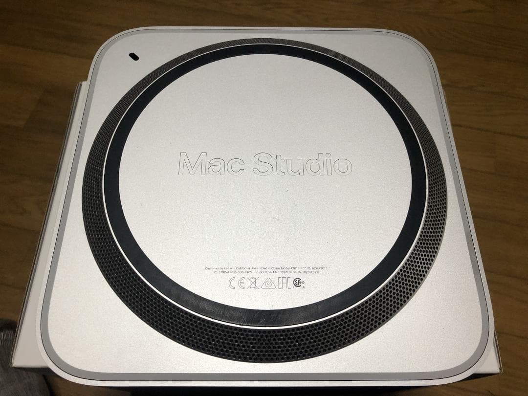 【引越しのため】Apple Mac Studio M1 Max 32GB 1TB