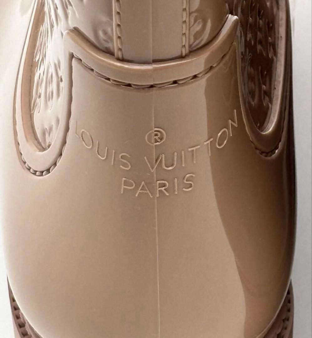 LOUIS VUITTON◆ルイ ヴィトン レインブーツ 長靴　ロングブーツ