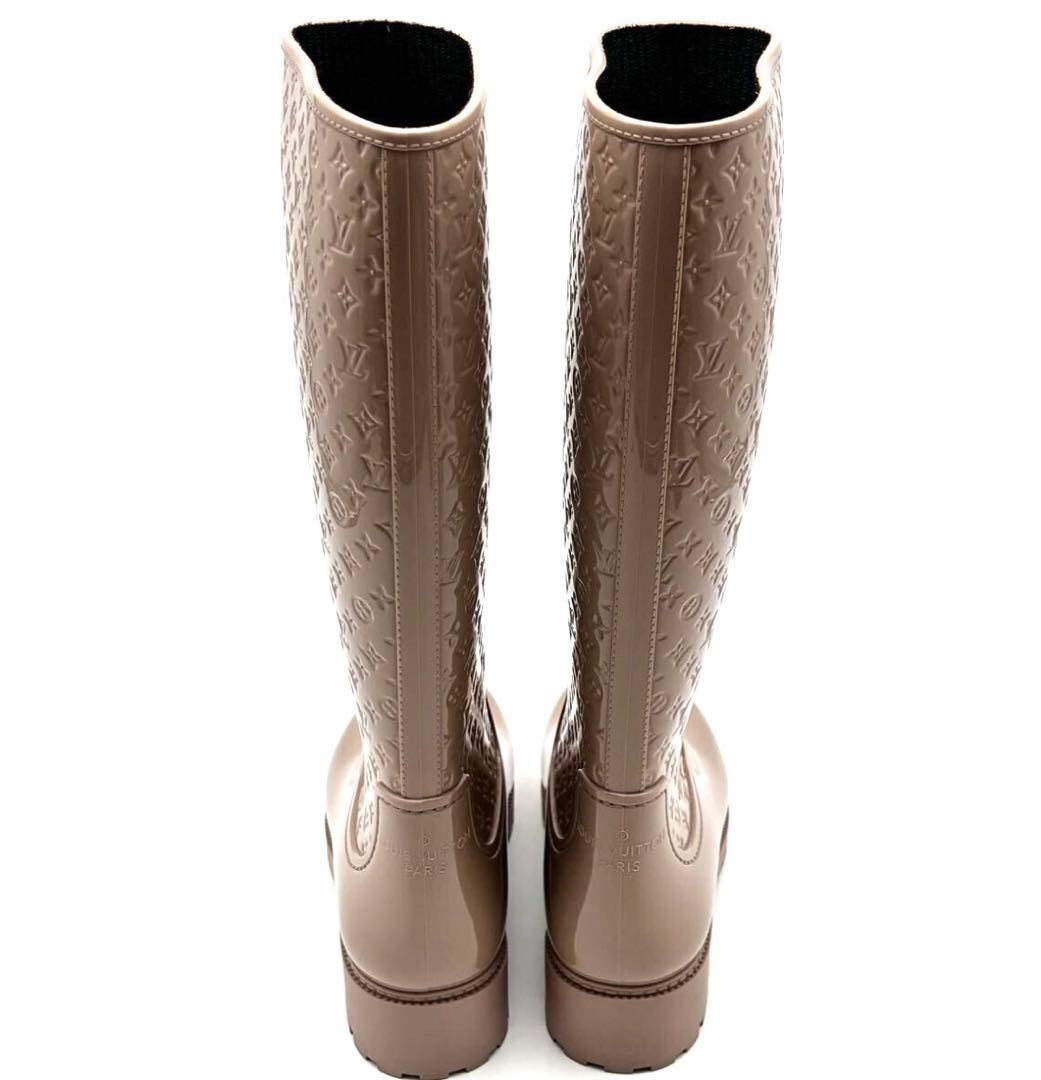 LOUIS VUITTON◆ルイ ヴィトン レインブーツ 長靴　ロングブーツ