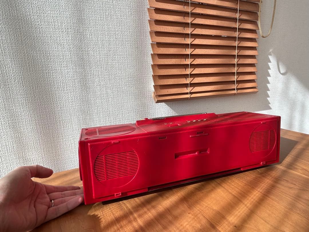 SANYOサンヨー MR-Q4 おしゃれなサウンド ステレオラジオカセット