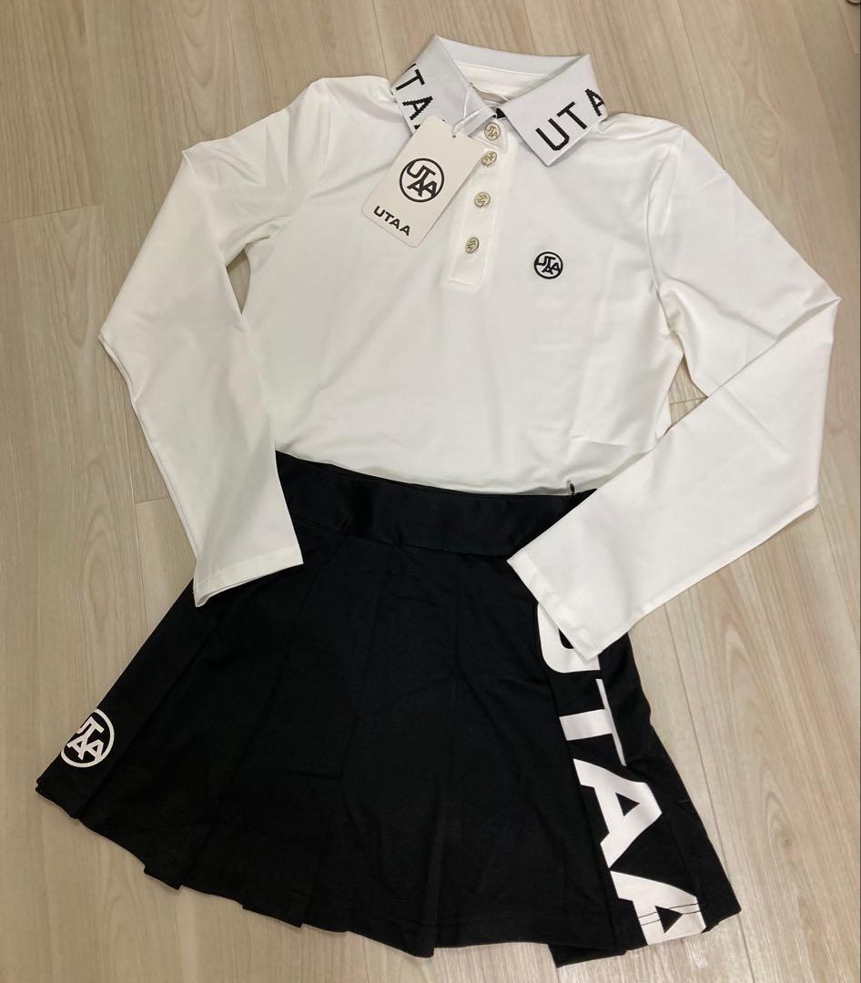 UTAAゴルフシャツ＆スカートセットＭサイズストレッチ