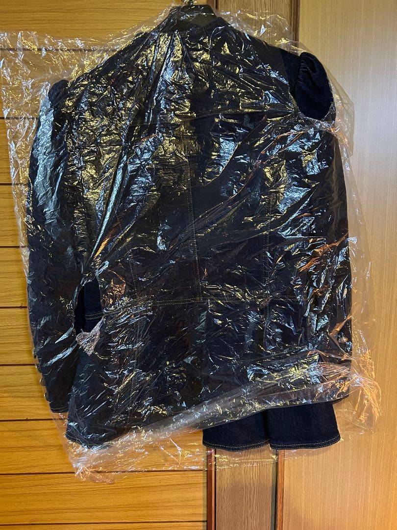 ア*イ様 ボーダーズアットバルコニー ペプラム デニム キルティング ジャケット