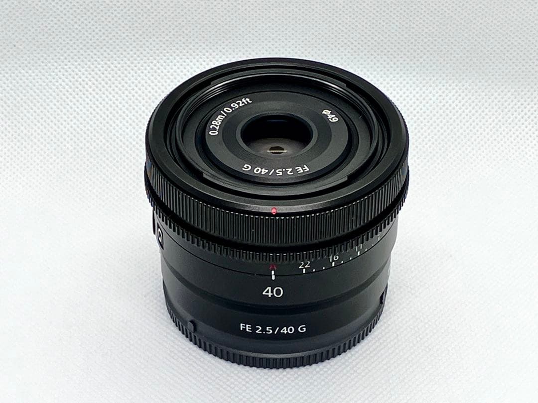 レンズ(単焦点) SONY FE 2.5/40 G SEL40F25G