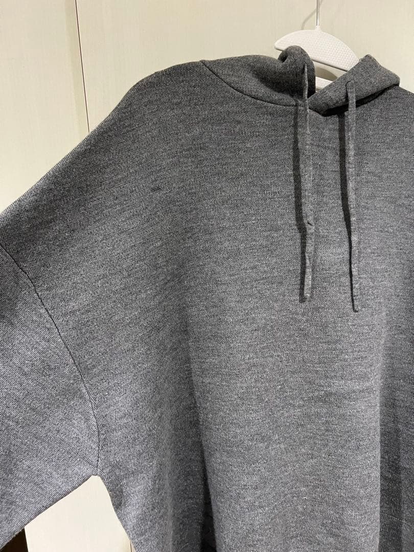 enfold ENFOLD フーディドプルオーバー　グレー38