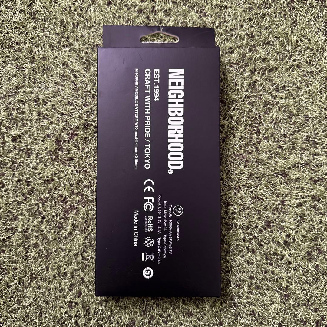 NEIGHBORHOOD ネイバーフッド　モバイルバッテリー