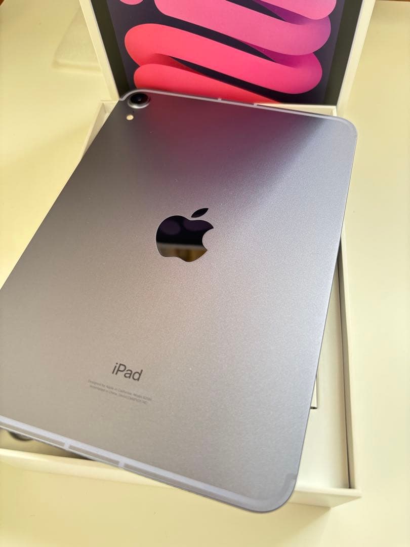 iPad mini第6世代64GBWi-Fi+Cellularバッテリー100%