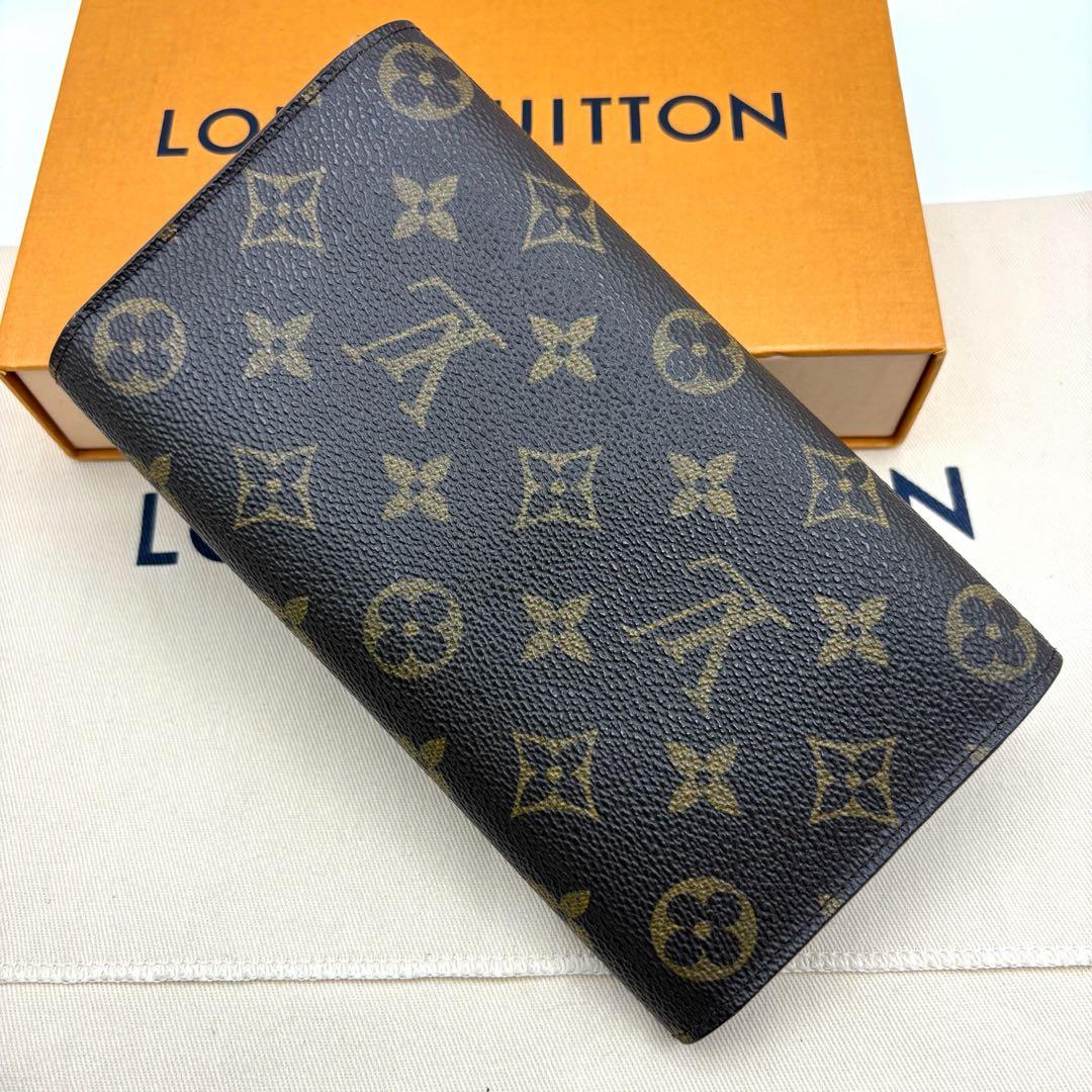 【外側美品】ルイヴィトン モノグラム ポルトトレゾール インターナショナル 財布