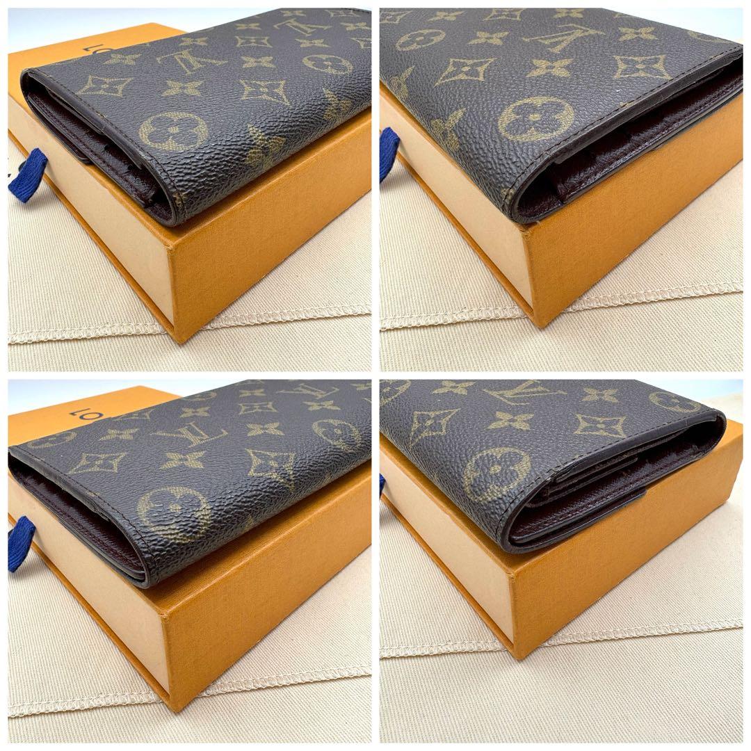 【外側美品】ルイヴィトン モノグラム ポルトトレゾール インターナショナル 財布