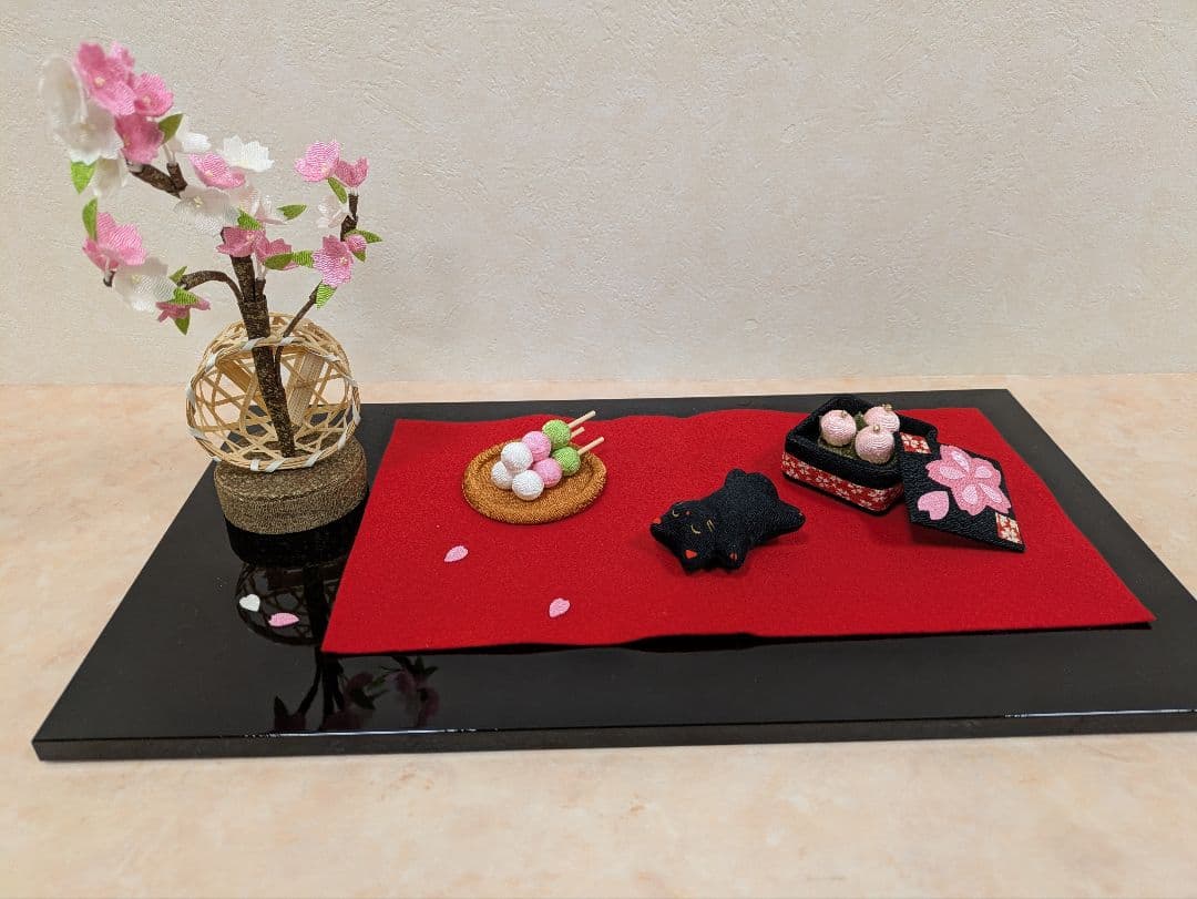 【1/10まで】京都 縮緬細工福ねこづくし ほのぼの歳時記 全12ヶ月まとめ売り