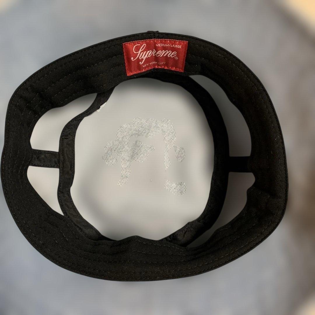 帽子 Supreme Outline Crusher Denim bucket hat