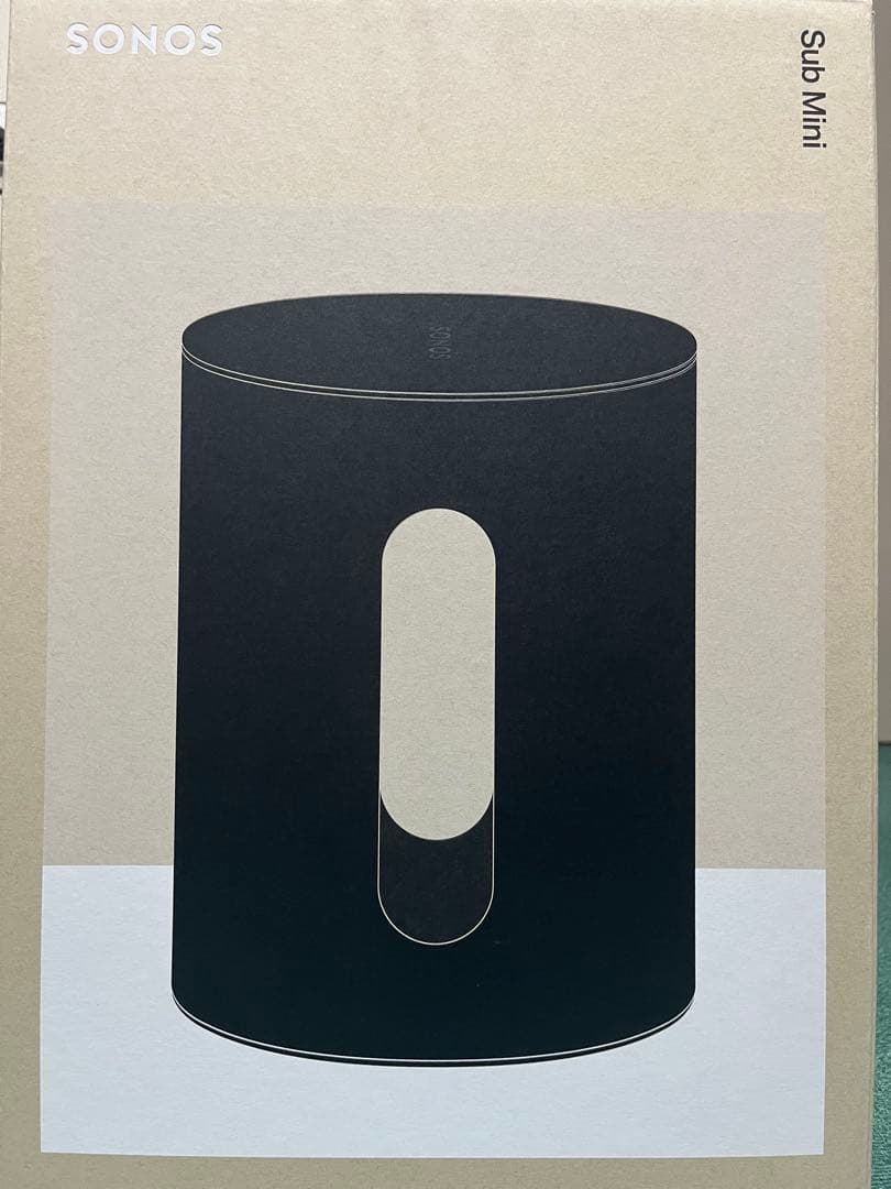 [新品未開封]Sonos sub mini Black