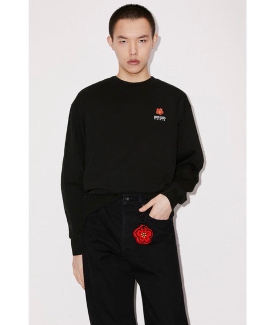 KENZO 'BOKE FLOWER' crest スウェット　XL