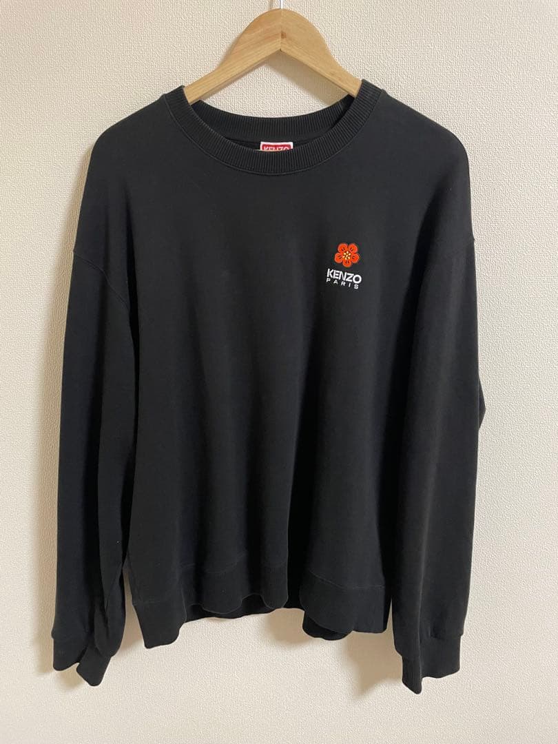 KENZO 'BOKE FLOWER' crest スウェット　XL