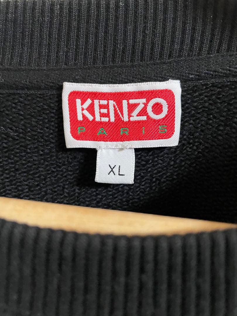 KENZO 'BOKE FLOWER' crest スウェット　XL