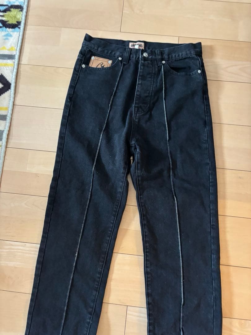 Corteiz C-Star Denim Black コーテイズ Cスター