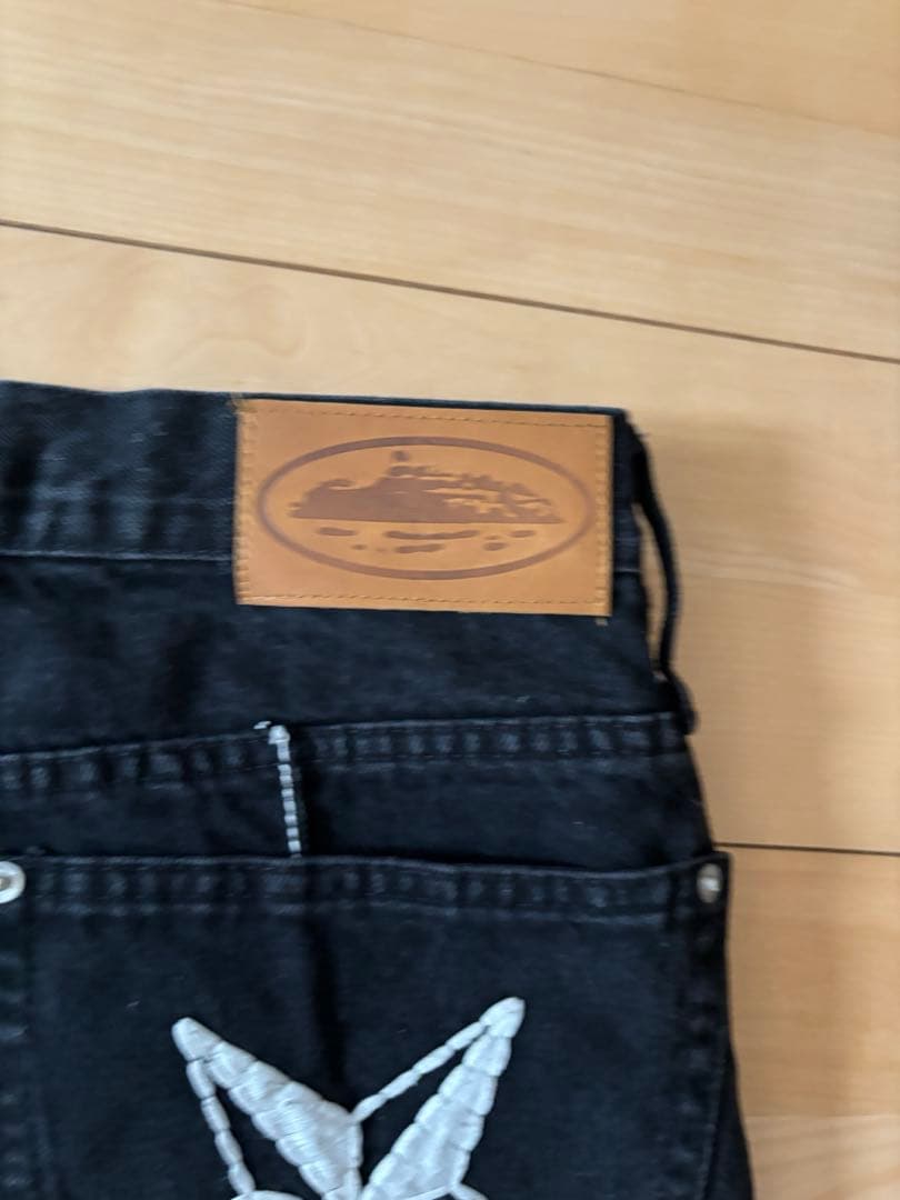 Corteiz C-Star Denim Black コーテイズ Cスター