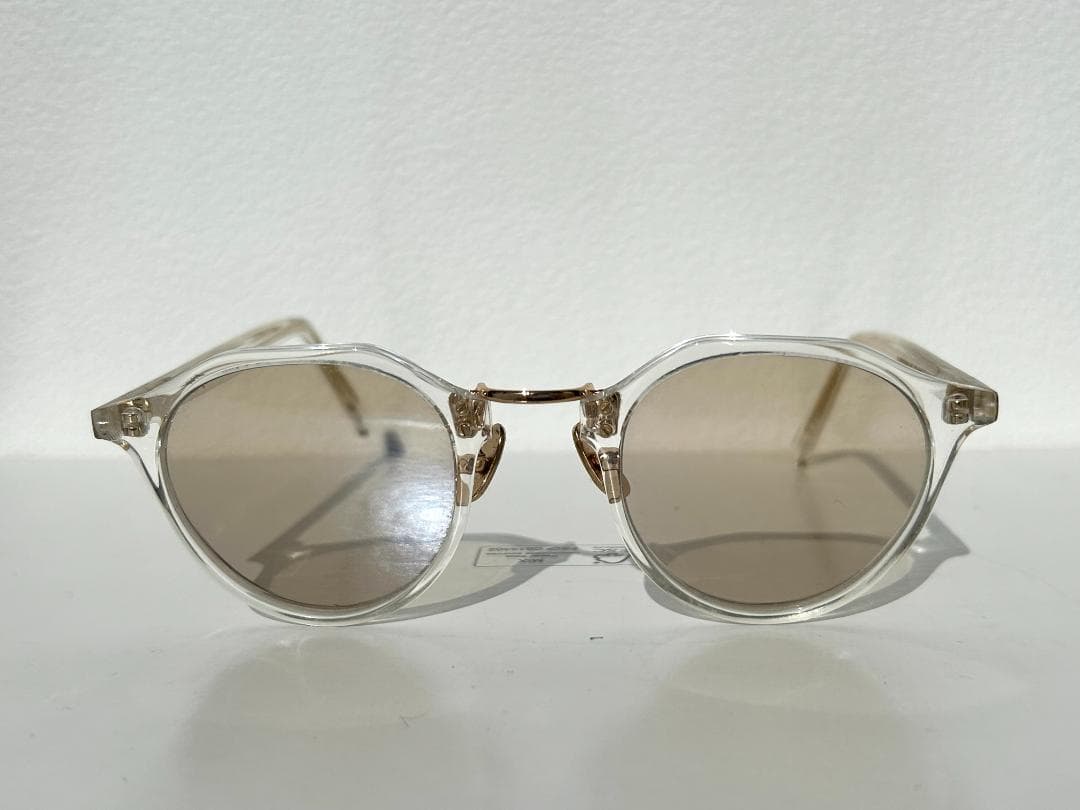 美品 A.D.S.R. SATCHMO 03 サッチモ クリアサングラス