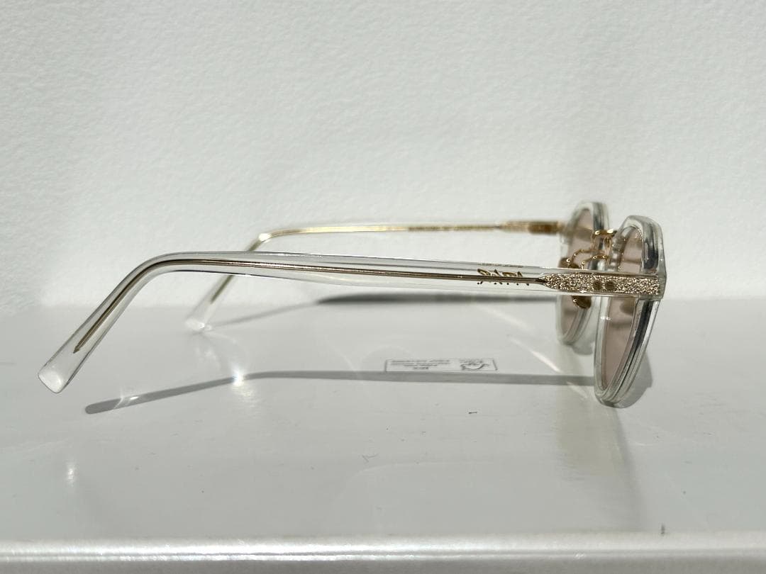 美品 A.D.S.R. SATCHMO 03 サッチモ クリアサングラス