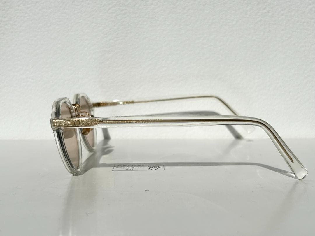 美品 A.D.S.R. SATCHMO 03 サッチモ クリアサングラス