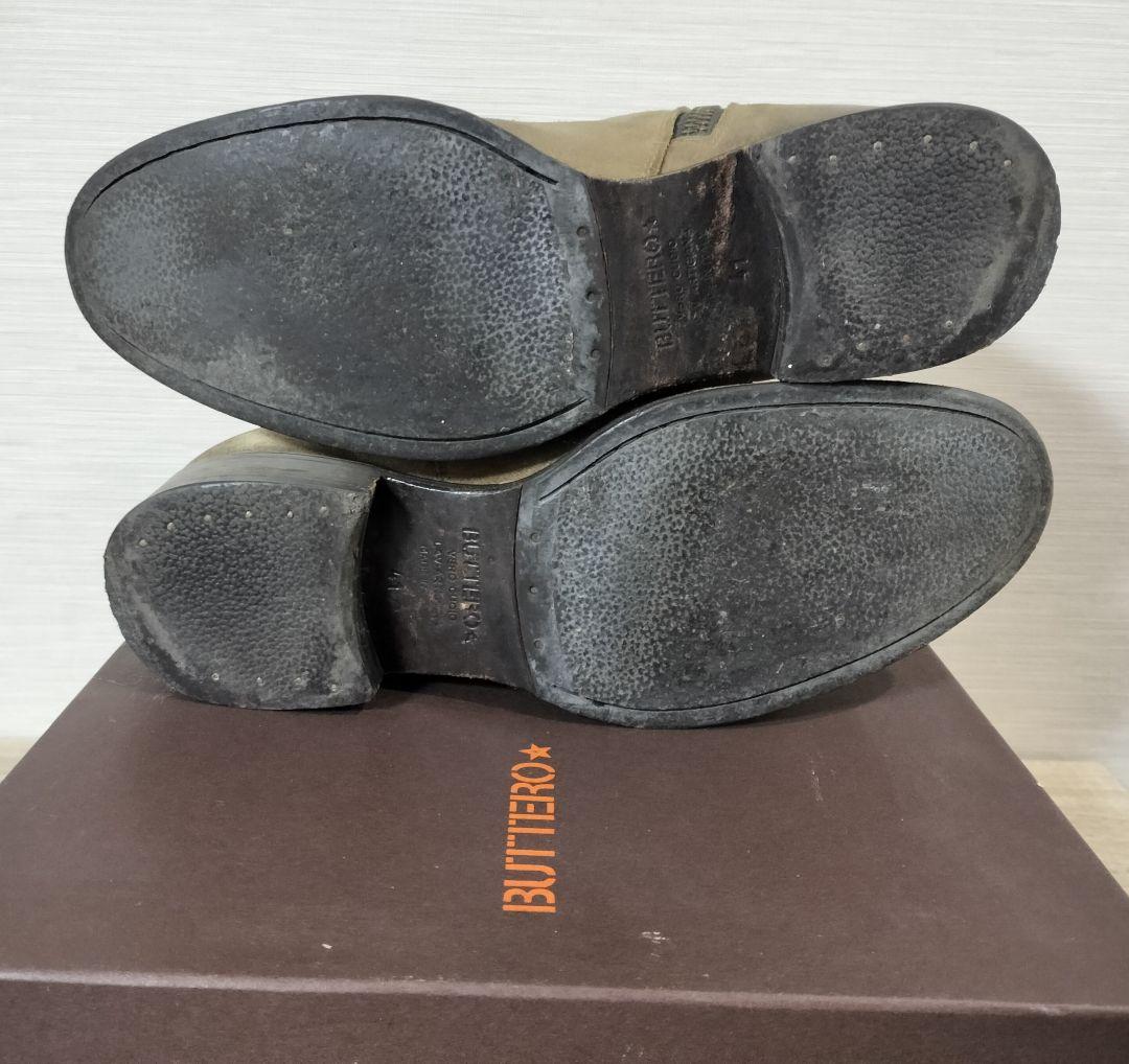 中古 BUTTERO ブッテロ B825 ショート ペコス ブーツ 41