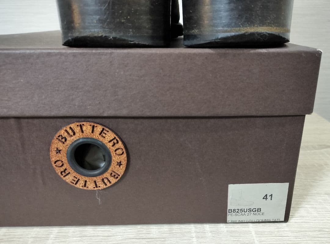 中古 BUTTERO ブッテロ B825 ショート ペコス ブーツ 41