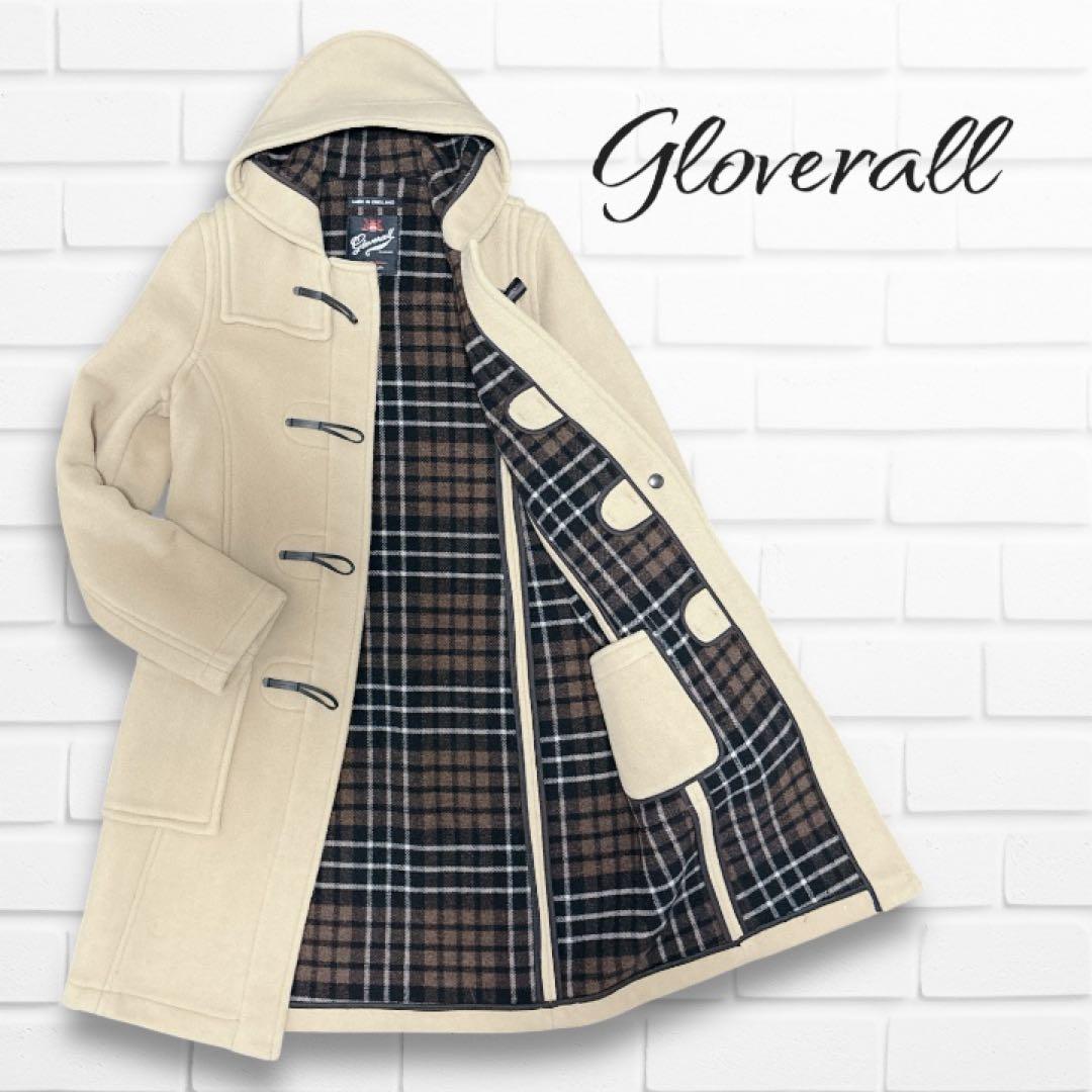【極美品】Gloverall ベージュ ダッフルコート　36 英国製